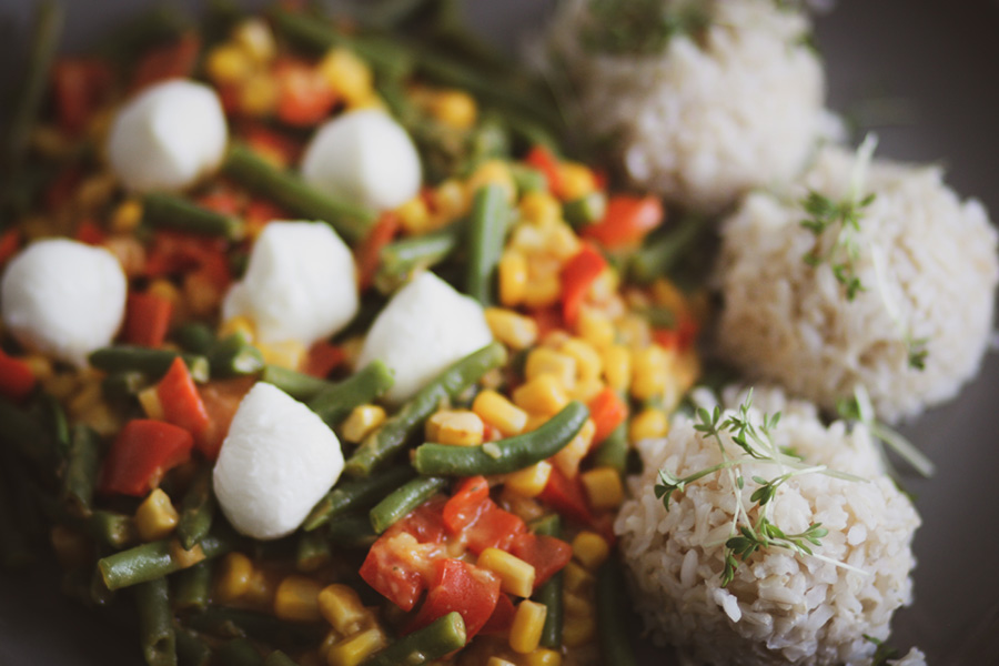 Glutenfreie Gemüsepfanne – gesund, schnell und einfach kochen für Kinder und die ganze Familie