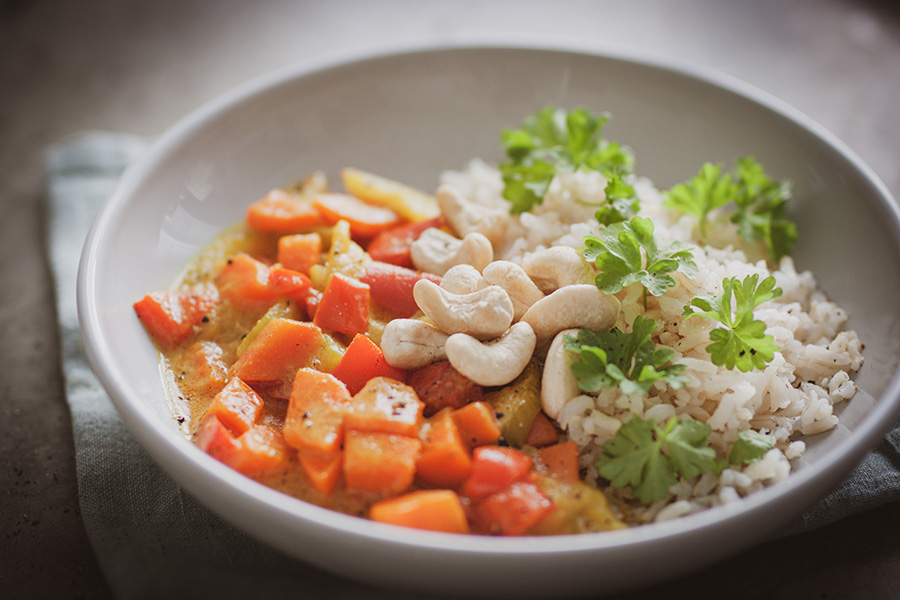 Gemüse Curry - Sandra Ludes - Glutenfrei und gesund kochen für Kinder und die Familie