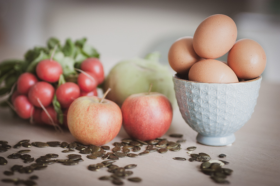Gesunder Eiersalat mit Gebackener Süßkartoffel – Sandra Ludes – Gesunde und glutenfreie Rezepte für Kinder und die Familie