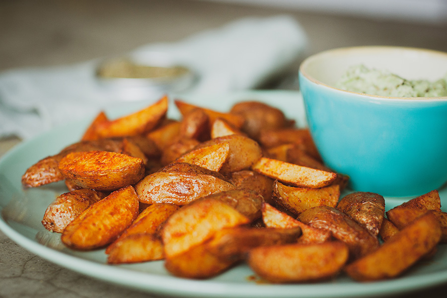 Knusprige Kartoffelecken – Gesunde Pommes