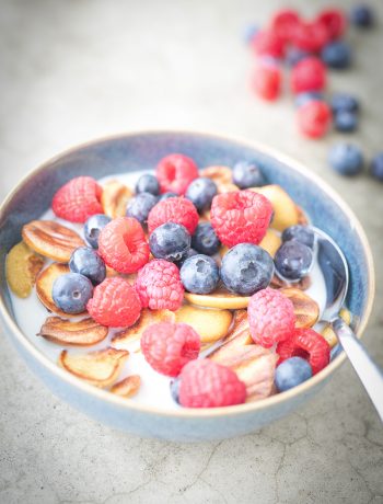 Pancake Cereal – Sandra Ludes – Pfannkuchen Müsli - Gesundes Frühstück für Kinder und Familie # healthy breakfast for kids and family